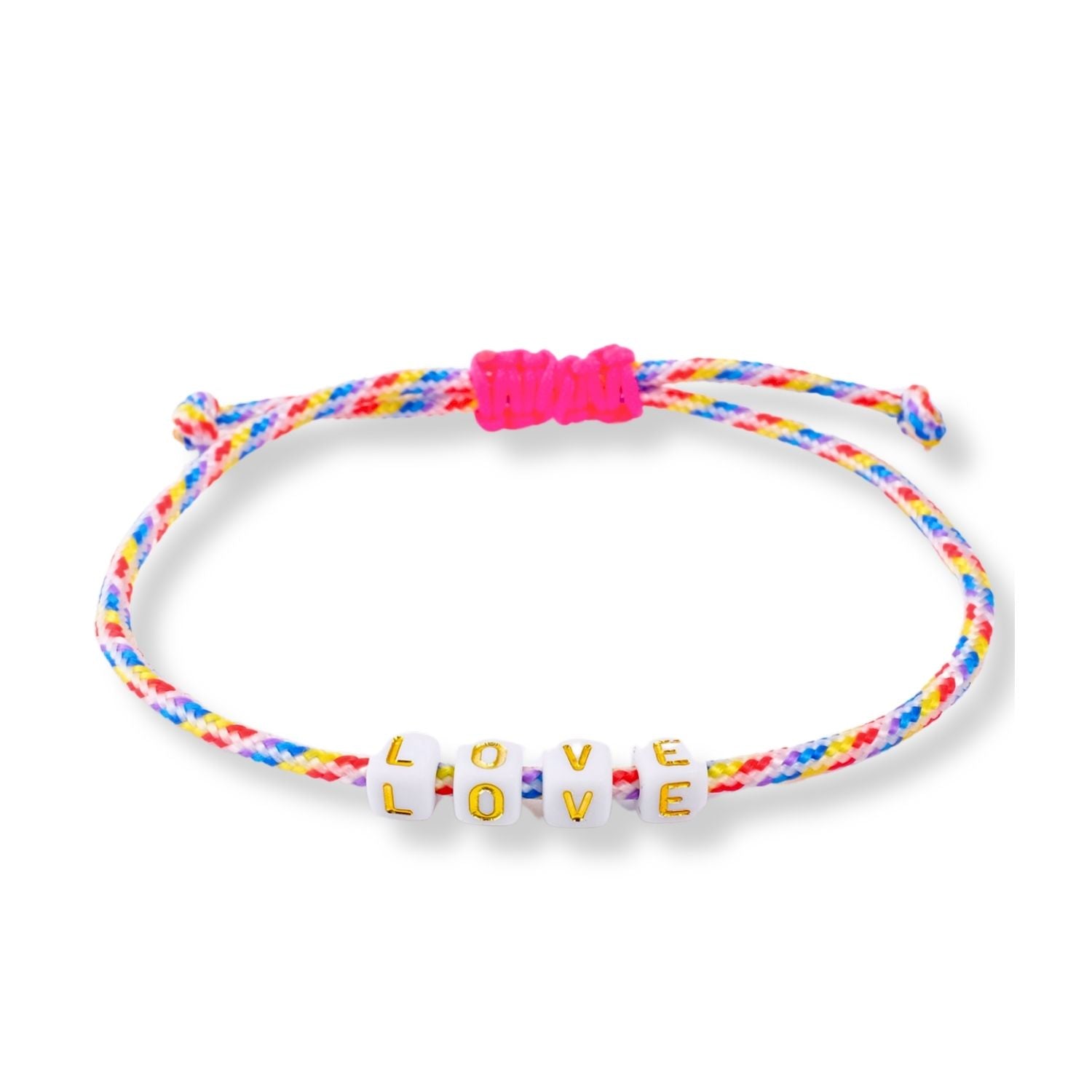 Segeltau Armband bunt - LOVE