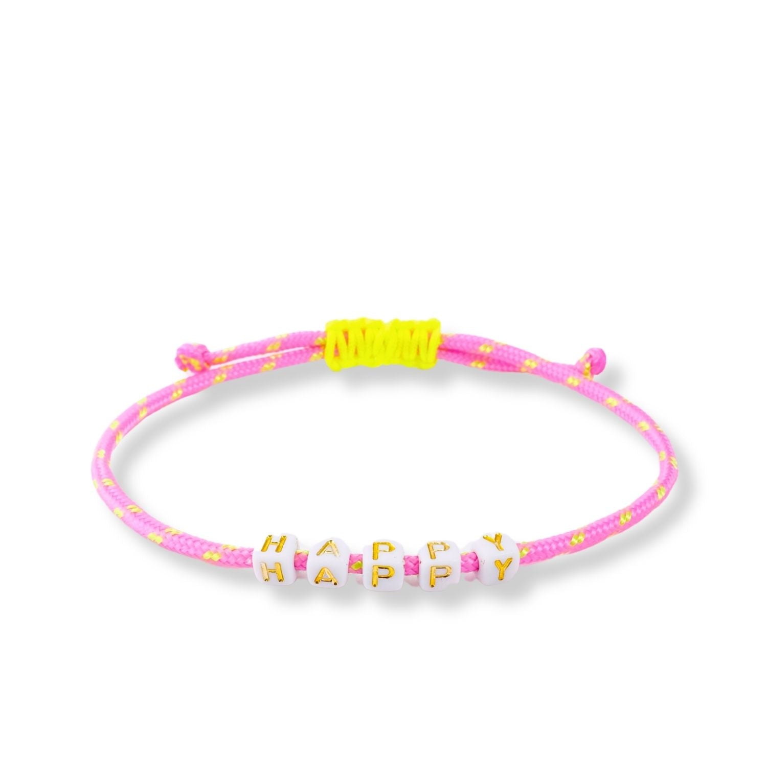Segeltau Armband rosa - HAPPY