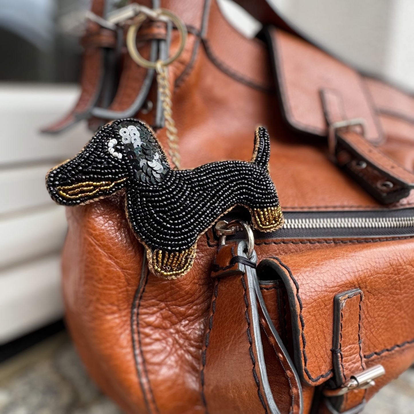 Dackel Geschenk - Taschen- und Schlüsselanhänger