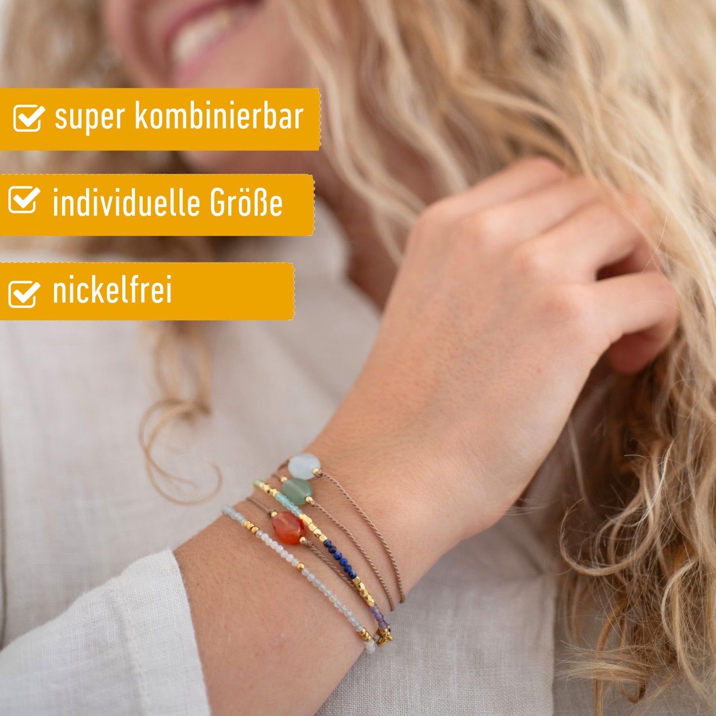 Amethyst Perlenarmband - Dein Stein für Fokus und Vertrauen