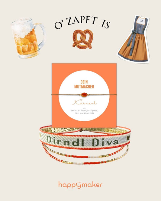 Wir lieben die Wiesn – unser exklusives Armband „Dirndl Diva“ für das Oktoberfest 2025