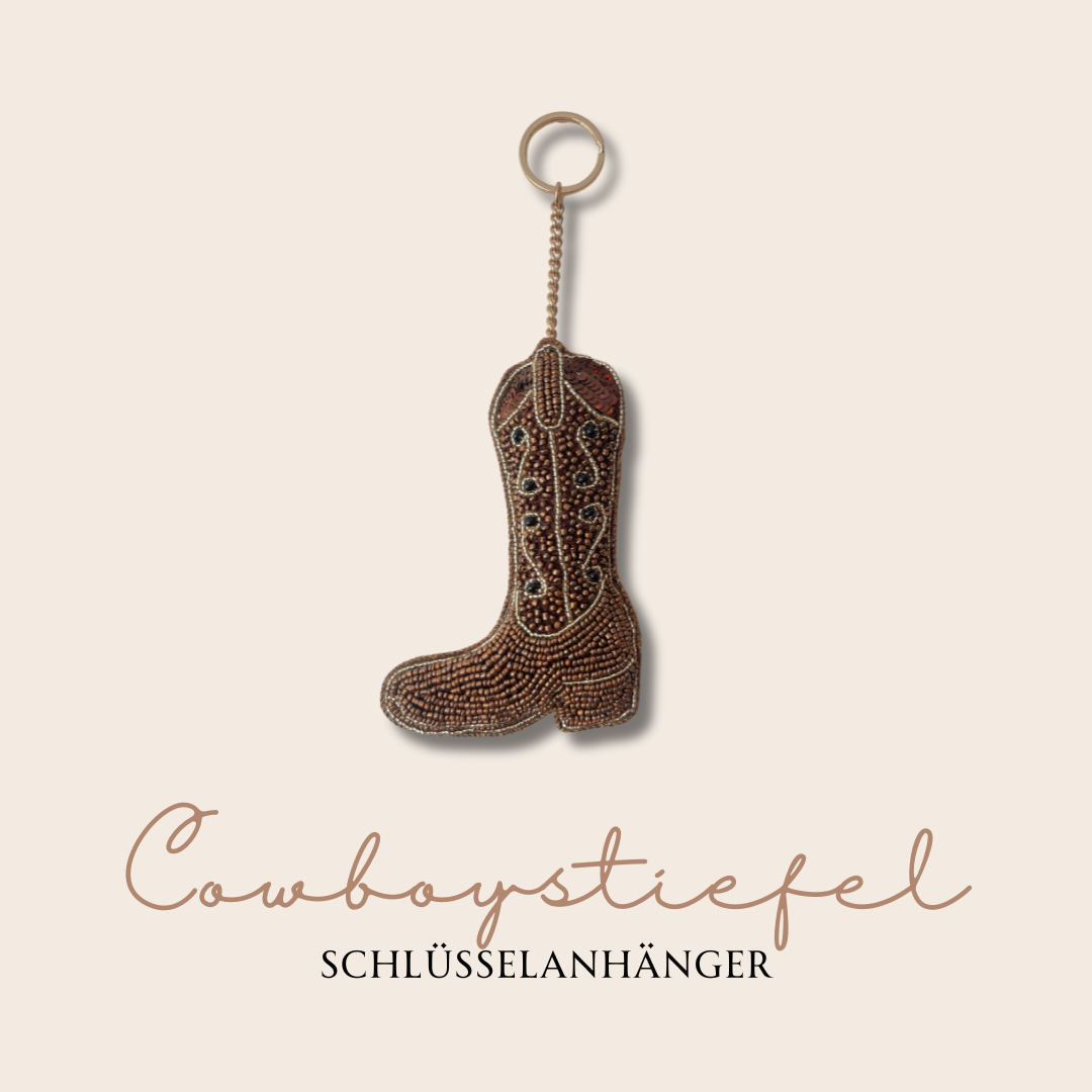 Cowboystiefel Schlüssel Anhänger