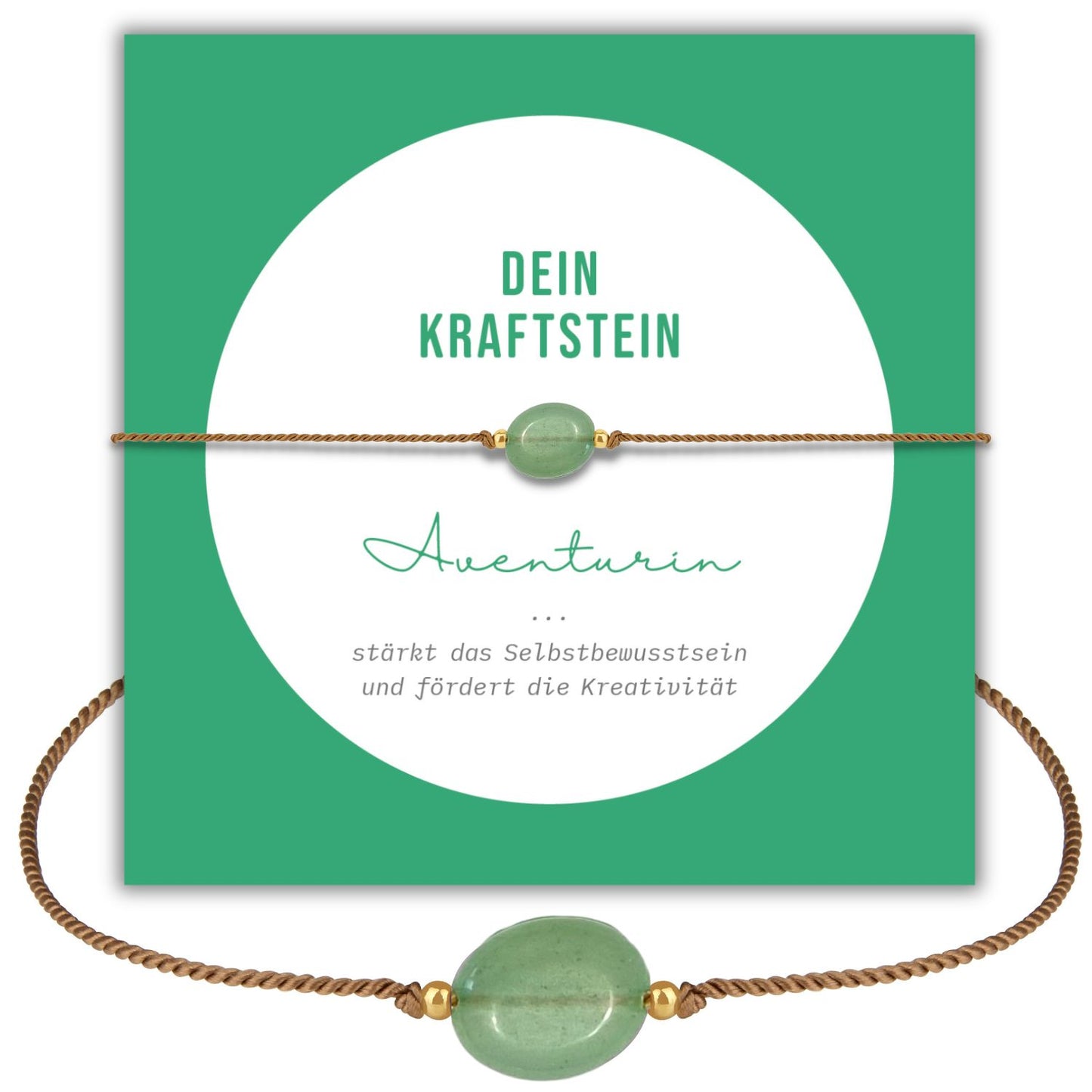 Aventurin Armband - Dein Kraftstein