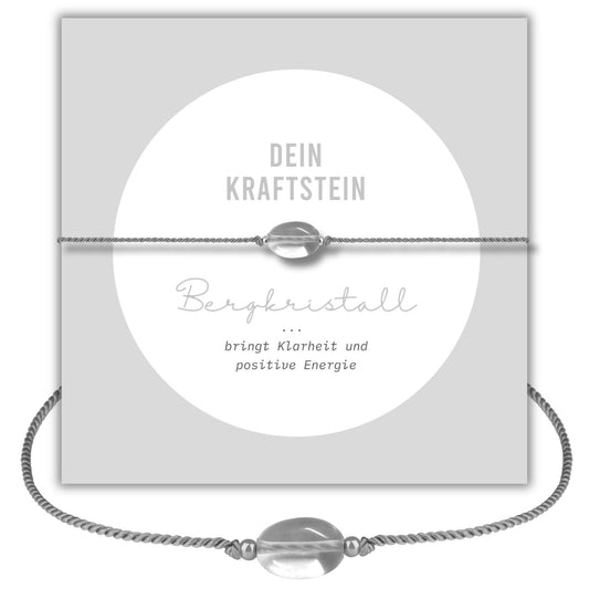 Bergkristall Armband Happymaker