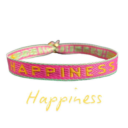 Statement Armband - Happiness