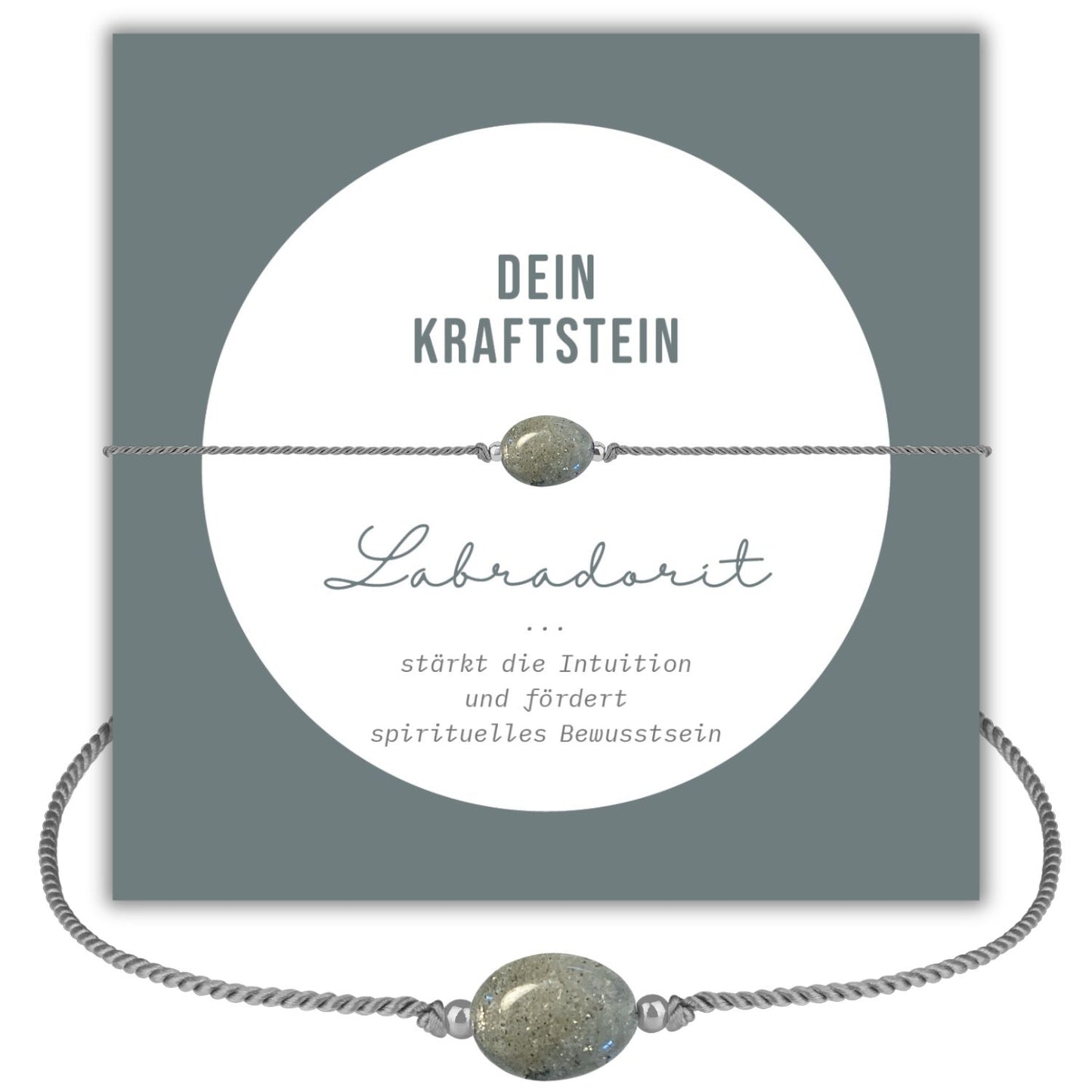 labradorit edelstein armband mit geschenkkarte