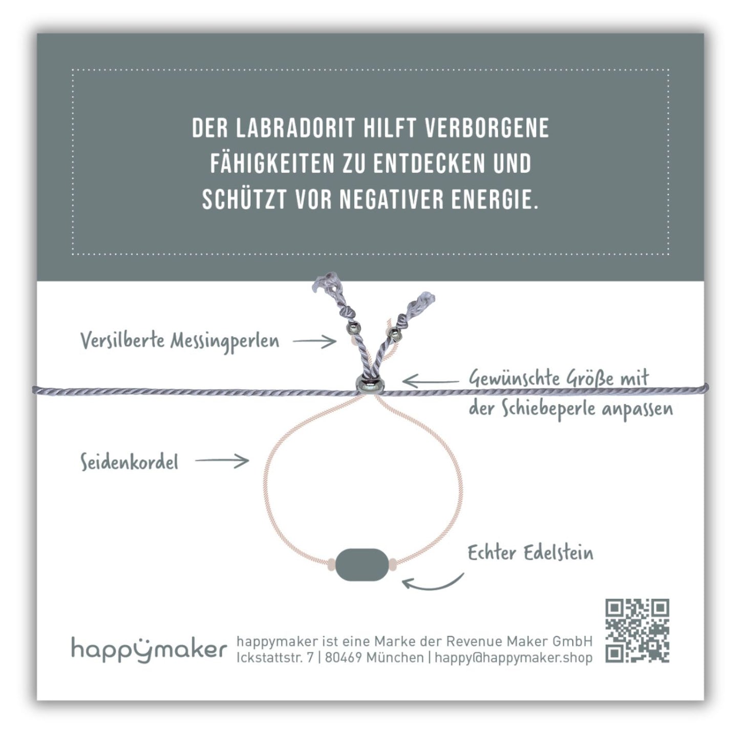 Labradorit Armband - Dein Kraftstein