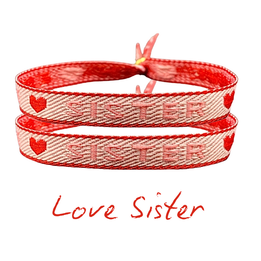 Statement Armband - Love Sister 2-Set