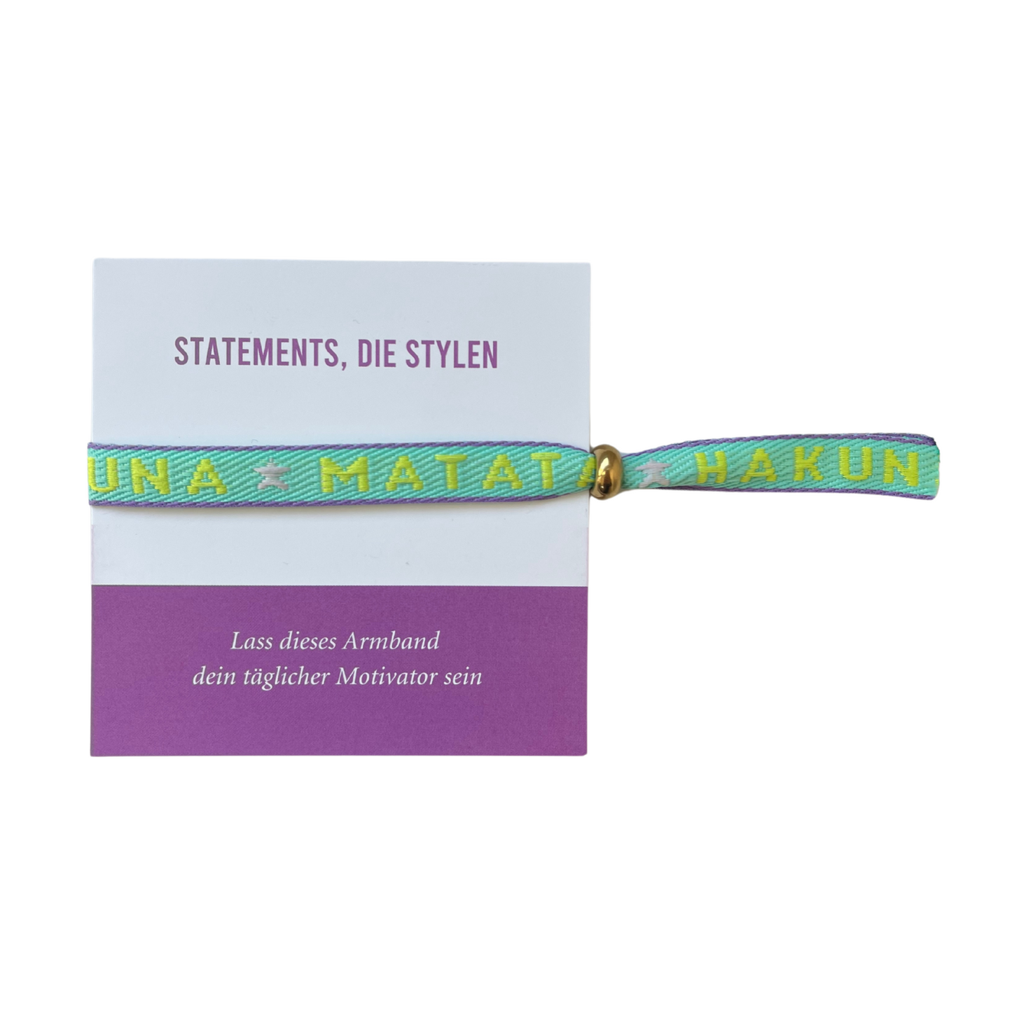 Statement Armband  - Hakuna Matata