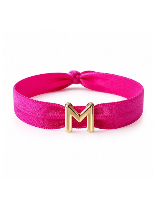 Buchstaben Armband in vielen bunten Farben