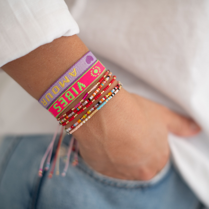 Miyuki Perlenarmband Set - Good Luck Vibes