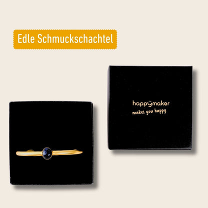 Armreifen vergoldet mit Lapislazuli